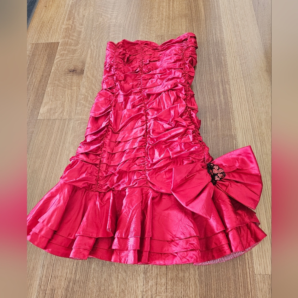 Nadine Vintage 80s Prom Dress